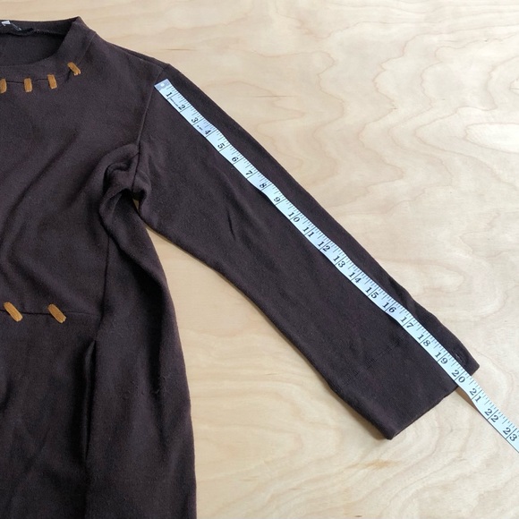 Fa Concept Cárdigan Sweater Chocolate Brown Pockets Comfy Women Size 3. - Picture 10 of 10